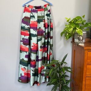 Anthropoligie Raoul BRushstroke Ball Skirt Size 2.